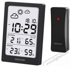 Sencor SWS 2300 B Időj&aacute;r&aacute;s &aacute;llom&aacute;s H&aacute;ztart&aacute;s / Otthon / K&uuml;lt&eacute;r - Lak&aacute;sfelszerel&eacute;s - Időj&aacute;r&aacute;s &aacute;llom&aacute;s - 531057