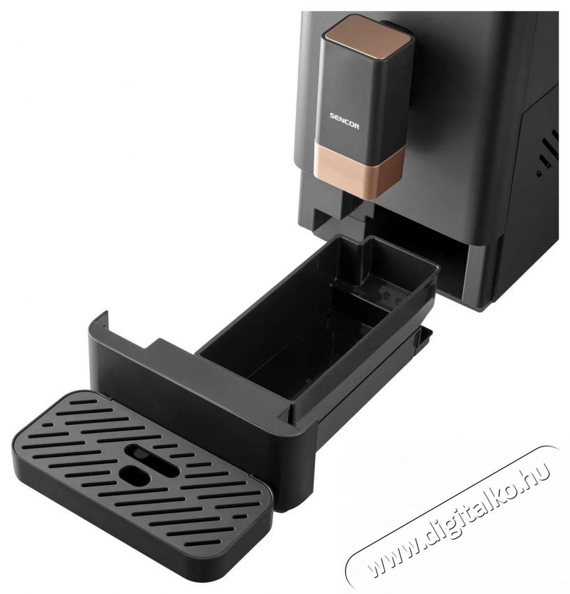 Sencor SES 6100BK Automata k&aacute;v&eacute;főző Konyhai term&eacute;kek - K&aacute;v&eacute;főző / k&aacute;v&eacute;&ouml;rlő / kieg&eacute;sz&iacute;tő - Automata k&aacute;v&eacute;főző - 531566
