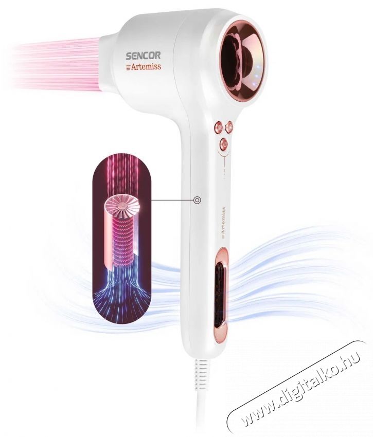 Sencor SHD 9150RS Artemiss Hajsz&aacute;r&iacute;t&oacute; Sz&eacute;ps&eacute;g&aacute;pol&aacute;s / Eg&eacute;szs&eacute;g - Haj&aacute;pol&aacute;s - Hajsz&aacute;r&iacute;t&oacute; - 531578