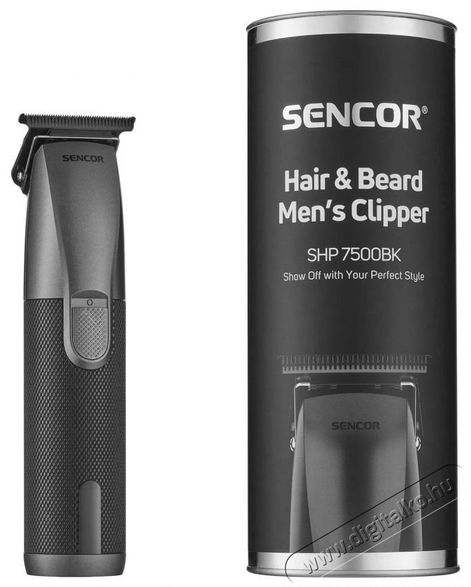 Sencor SHP 7500BK Hajny&iacute;r&oacute; Sz&eacute;ps&eacute;g&aacute;pol&aacute;s / Eg&eacute;szs&eacute;g - Haj&aacute;pol&aacute;s - Haj / szak&aacute;ll v&aacute;g&oacute;, ny&iacute;r&oacute; - 531565