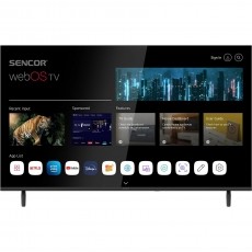 Sencor SLE 43FS803B WEBOS SMART TV Telev&iacute;zi&oacute;k - LED telev&iacute;zi&oacute; - 1080p Full HD felbont&aacute;s&uacute; - 531551