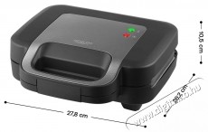 Sencor SSM 9860BK 6in1 Szendvicss&uuml;tő Konyhai term&eacute;kek - Konyhai kisg&eacute;p (s&uuml;t&eacute;s / főz&eacute;s / hűt&eacute;s / &eacute;telk&eacute;sz&iacute;t&eacute;s) - Melegszendvics / gofri s&uuml;tő - 531556