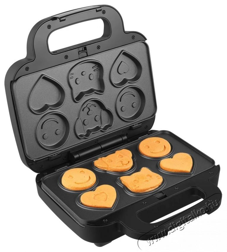 Sencor SSM 9860BK 6in1 Szendvicss&uuml;tő Konyhai term&eacute;kek - Konyhai kisg&eacute;p (s&uuml;t&eacute;s / főz&eacute;s / hűt&eacute;s / &eacute;telk&eacute;sz&iacute;t&eacute;s) - Melegszendvics / gofri s&uuml;tő - 531556