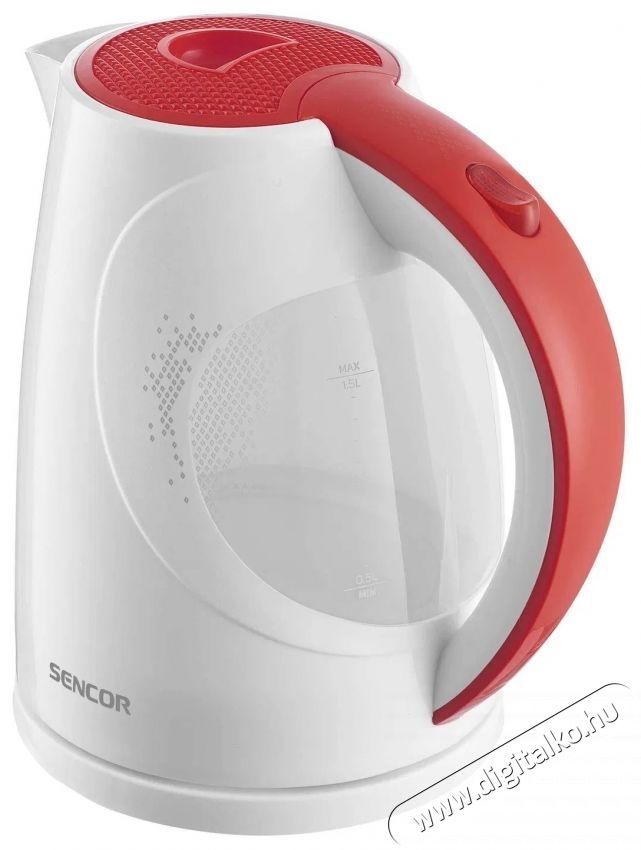 Sencor SWK 1515RD V&iacute;zforral&oacute; 1,5 L Konyhai term&eacute;kek - V&iacute;zforral&oacute; / teafőző - 531581