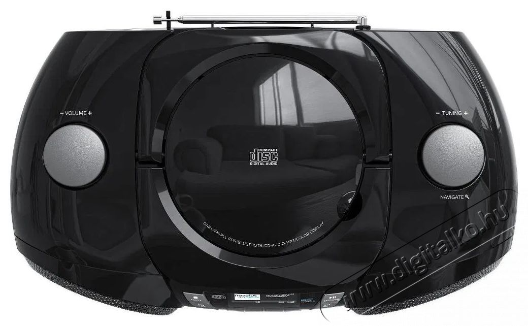 Sencor SPT 6510DB r&aacute;di&oacute;magn&oacute; Audio-Video / Hifi / Multim&eacute;dia - Hordozhat&oacute; CD / DVD / Multim&eacute;dia k&eacute;sz&uuml;l&eacute;k - Hordozhat&oacute; CD / Multim&eacute;dia r&aacute;di&oacute;magn&oacute; / Boombox - 532179