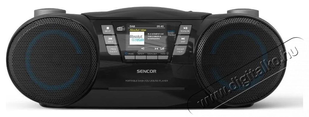 Sencor SPT 6510DB r&aacute;di&oacute;magn&oacute; Audio-Video / Hifi / Multim&eacute;dia - Hordozhat&oacute; CD / DVD / Multim&eacute;dia k&eacute;sz&uuml;l&eacute;k - Hordozhat&oacute; CD / Multim&eacute;dia r&aacute;di&oacute;magn&oacute; / Boombox - 532179