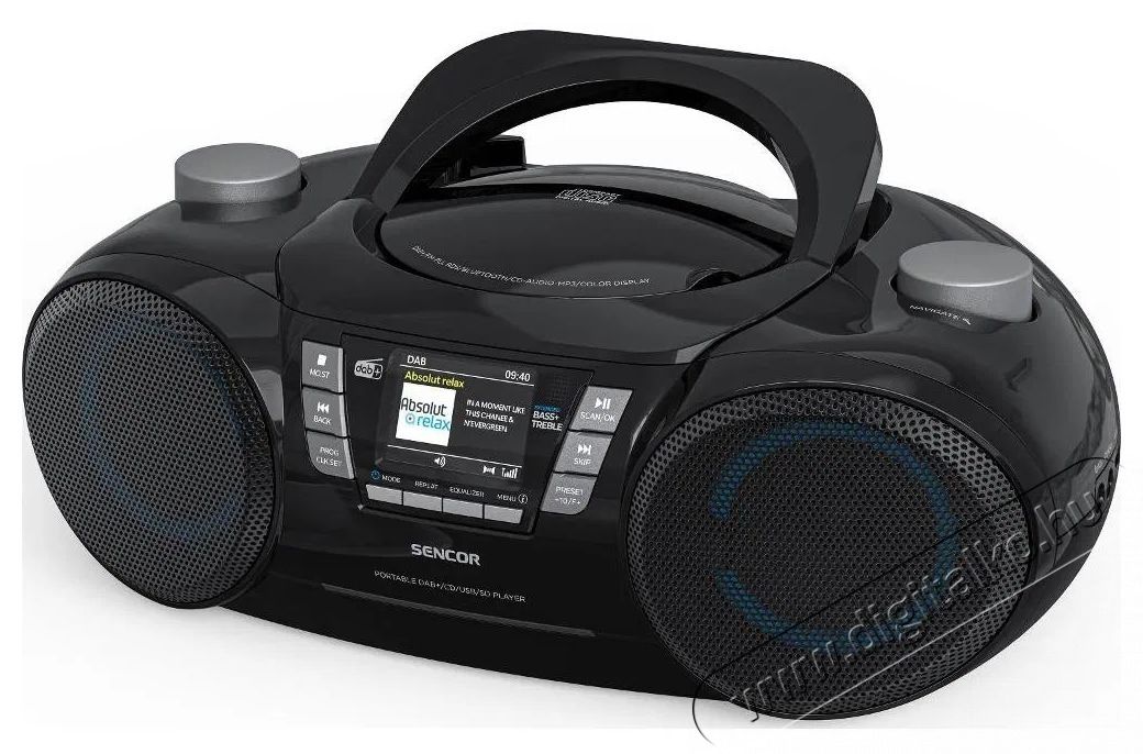 Sencor SPT 6510DB r&aacute;di&oacute;magn&oacute; Audio-Video / Hifi / Multim&eacute;dia - Hordozhat&oacute; CD / DVD / Multim&eacute;dia k&eacute;sz&uuml;l&eacute;k - Hordozhat&oacute; CD / Multim&eacute;dia r&aacute;di&oacute;magn&oacute; / Boombox - 532179