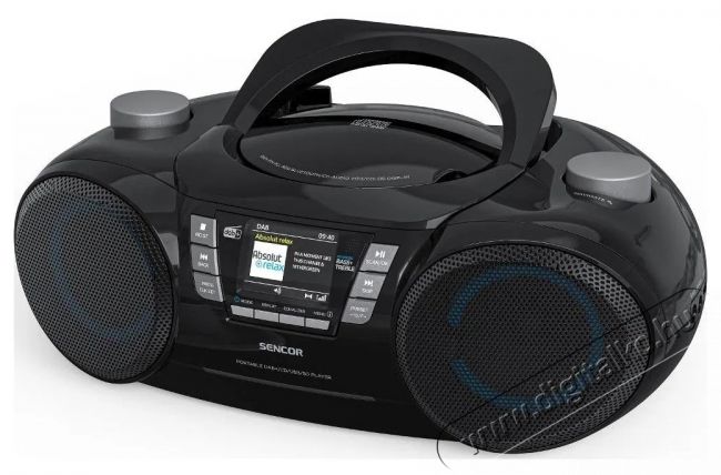 Sencor SPT 6510DB r&aacute;di&oacute;magn&oacute; Audio-Video / Hifi / Multim&eacute;dia - Hordozhat&oacute; CD / DVD / Multim&eacute;dia k&eacute;sz&uuml;l&eacute;k - Hordozhat&oacute; CD / Multim&eacute;dia r&aacute;di&oacute;magn&oacute; / Boombox - 532179