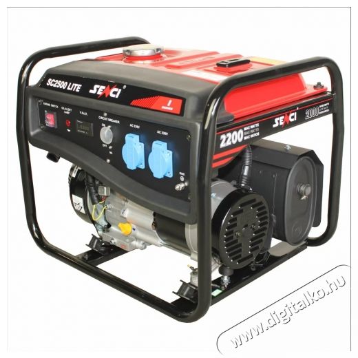 SENCI SC-2500 LITE Benzines &aacute;ramfejlesztő H&aacute;ztart&aacute;s / Otthon / K&uuml;lt&eacute;r - Szersz&aacute;m - &Aacute;ramfejlesztő - 535701