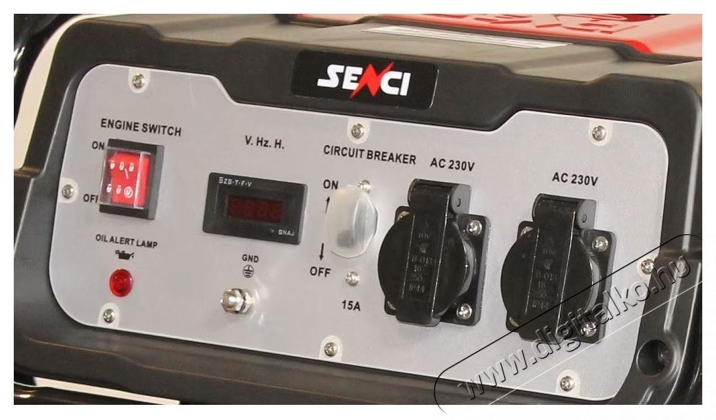 SENCI SC-4000 gener&aacute;tor, 3800 W, 230 V, Benzines H&aacute;ztart&aacute;s / Otthon / K&uuml;lt&eacute;r - Szersz&aacute;m - &Aacute;ramfejlesztő - 535699