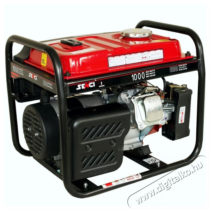 SENCI SC1250E Gener&aacute;tor, 1000 W, elektromos ind&iacute;t&aacute;s, 6 l H&aacute;ztart&aacute;s / Otthon / K&uuml;lt&eacute;r - Szersz&aacute;m - &Aacute;ramfejlesztő - 537286