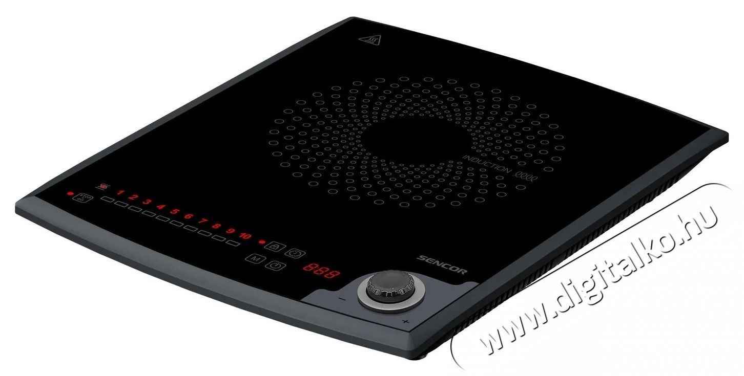 Sencor SCP 3414GY Konyhai term&eacute;kek - S&uuml;tő-főzőlap, tűzhely (szabadon&aacute;ll&oacute;) - Indukci&oacute;s főzőlap (szabadon&aacute;ll&oacute;) - 530663