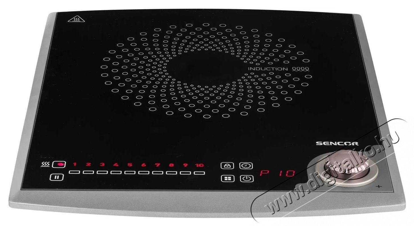 Sencor SCP 3414GY Konyhai term&eacute;kek - S&uuml;tő-főzőlap, tűzhely (szabadon&aacute;ll&oacute;) - Indukci&oacute;s főzőlap (szabadon&aacute;ll&oacute;) - 530663