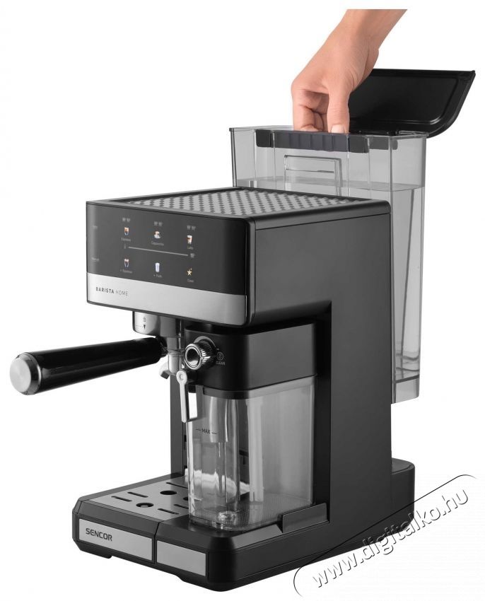 Sencor SES 4060BK Espresso k&aacute;v&eacute;főző Konyhai term&eacute;kek - K&aacute;v&eacute;főző / k&aacute;v&eacute;&ouml;rlő / kieg&eacute;sz&iacute;tő - Pressz&oacute; k&aacute;v&eacute;főző - 537614