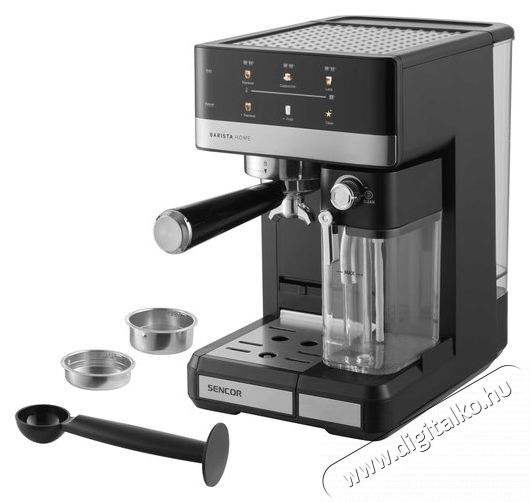 Sencor SES 4060BK Espresso k&aacute;v&eacute;főző Konyhai term&eacute;kek - K&aacute;v&eacute;főző / k&aacute;v&eacute;&ouml;rlő / kieg&eacute;sz&iacute;tő - Pressz&oacute; k&aacute;v&eacute;főző - 537614