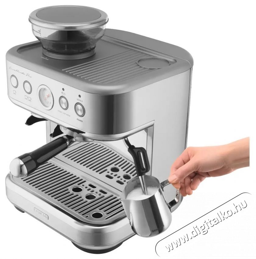 Sencor SES 6010SS Pressz&oacute;k&aacute;v&eacute;főző Konyhai term&eacute;kek - K&aacute;v&eacute;főző / k&aacute;v&eacute;&ouml;rlő / kieg&eacute;sz&iacute;tő - Pressz&oacute; k&aacute;v&eacute;főző - 400655