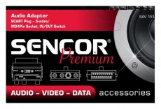 Sencor SAV 151-000 Scart / S-video MD4pin átalakító Tv kiegészítők - Kábel / csatlakozó - Csatlakozó / elosztó / átalakító - 261019