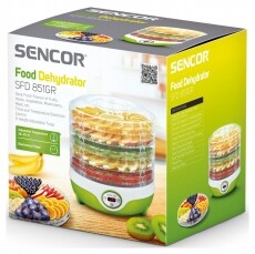 Sencor SFD 851GR gyümölcsaszaló Konyhai termékek - Konyhai kisgép (sütés / főzés / hűtés / ételkészítés) - Gyümölcsaszaló - 310065
