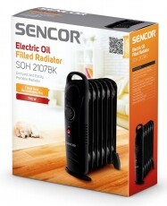 Sencor SOH 2107BK olajradiátor Háztartás / Otthon / Kültér - Fűtés - Olajradiátor - 310474