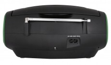 Sencor SPT 1600 BGN rádiómagnó - fekete/zöld Audio-Video / Hifi / Multimédia - Hordozható CD / DVD / Multimédia készülék - Hordozható CD / Multimédia rádiómagnó / Boombox - 310476