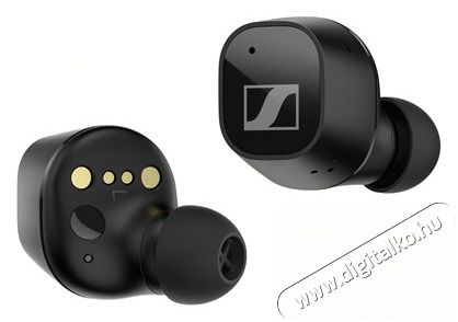 Sennheiser CX PLUS TRUE WIRELESS BLACK f&uuml;lhallgat&oacute; bluetooth Audio-Video / Hifi / Multim&eacute;dia - F&uuml;l &eacute;s Fejhallgat&oacute;k - F&uuml;lhallgat&oacute; - 465714