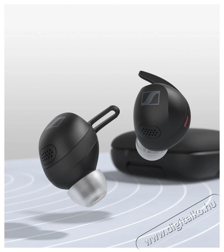 Sennheiser MOMENTUM Sport Fekete Audio-Video / Hifi / Multim&eacute;dia - F&uuml;l &eacute;s Fejhallgat&oacute;k - F&uuml;lhallgat&oacute; mikrofonnal / headset - 530011