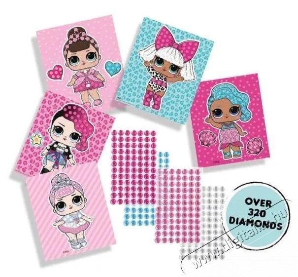 SES L. O. L. - mozaik strasszk&ouml;vekkel H&aacute;ztart&aacute;s / Otthon / K&uuml;lt&eacute;r - J&aacute;t&eacute;k / Sport - Kreat&iacute;v / k&eacute;szs&eacute;gfejlesztő j&aacute;t&eacute;k - 532181