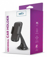 SETTY TF-0033 U16 univerzális autós telefon tartó Mobil / Kommunikáció / Smart - Mobiltelefon kiegészítő / tok - Tartó / rögzítő / állvány - 427546