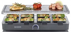 Severin RG 2372 Raclette grill sütő Konyhai termékek - Konyhai kisgép (sütés / főzés / hűtés / ételkészítés) - Kontakt grill sütő / sütőlap - 364299