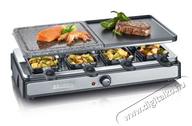 Severin RG2344 Raclette Grill Konyhai termékek - Konyhai kisgép (sütés / főzés / hűtés / ételkészítés) - Kontakt grill sütő / sütőlap - 339155