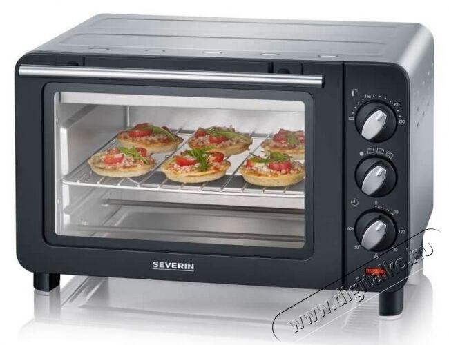 Severin TO2064 Mini sütő Konyhai termékek - Sütő-főzőlap, tűzhely (szabadonálló) - Mini sütő / mini grill / mini konyha - 334522