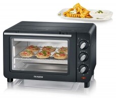 Severin TO2064 Mini sütő Konyhai termékek - Sütő-főzőlap, tűzhely (szabadonálló) - Mini sütő / mini grill / mini konyha - 334522