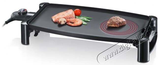 Severin KG 2388 asztali Grill Konyhai termékek - Konyhai kisgép (sütés / főzés / hűtés / ételkészítés) - Kontakt grill sütő / sütőlap - 326202