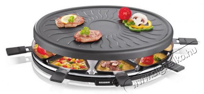 Severin RG 2681 Raclette Grill Konyhai termékek - Konyhai kisgép (sütés / főzés / hűtés / ételkészítés) - Kontakt grill sütő / sütőlap - 334521