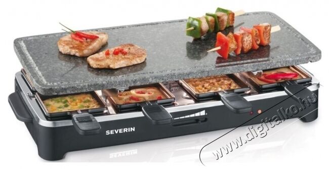 Severin RG 2343 Raclette grill Konyhai termékek - Konyhai kisgép (sütés / főzés / hűtés / ételkészítés) - Kontakt grill sütő / sütőlap - 326204
