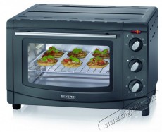 Severin TO 2067 Minisütő Konyhai termékek - Sütő-főzőlap, tűzhely (szabadonálló) - Mini sütő / mini grill / mini konyha - 386475
