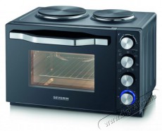 Severin TO 2074 Minisütő Konyhai termékek - Sütő-főzőlap, tűzhely (szabadonálló) - Mini sütő / mini grill / mini konyha - 386477