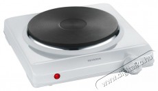 Severin KP 1091 fehér szimpla főzőlap Konyhai termékek - Sütő-főzőlap, tűzhely (szabadonálló) - Elektromos főzőlap (szabadonálló) - 331177