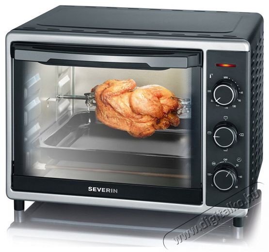 Severin TO 2056 Konyhai termékek - Sütő-főzőlap, tűzhely (szabadonálló) - Mini sütő / mini grill / mini konyha - 530013