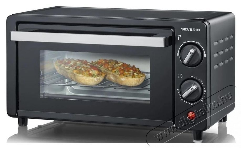 Severin TO 2062 Mini s&uuml;tő Konyhai term&eacute;kek - S&uuml;tő-főzőlap, tűzhely (szabadon&aacute;ll&oacute;) - Mini s&uuml;tő / mini grill / mini konyha - 540049