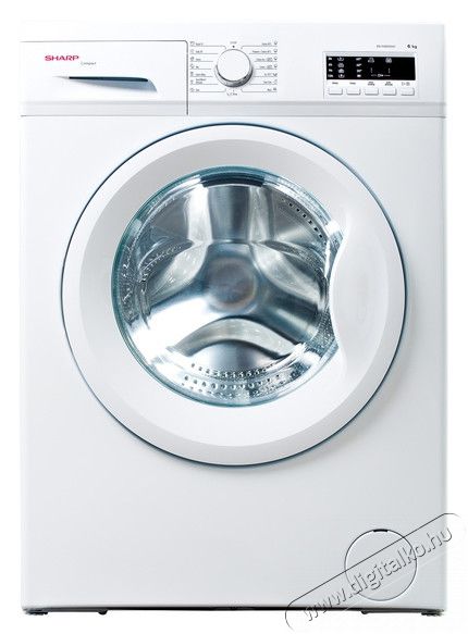 SHARP ESFA6102W2EE mosógép Háztartás / Otthon / Kültér - Mosógép / szárítógép - Elöltöltős keskeny (45cm-ig) mosógép - 289426