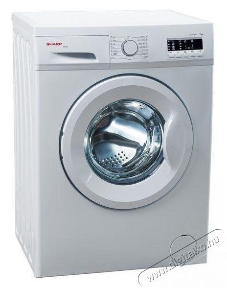SHARP ESFA7123W1EE mosógép Háztartás / Otthon / Kültér - Mosógép / szárítógép - Elöltöltős normál (60cm-ig) mosógép - 289801
