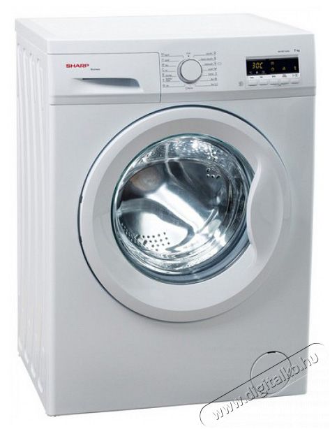 SHARP ESFB7144W3EE mosógép Háztartás / Otthon / Kültér - Mosógép / szárítógép - Elöltöltős normál (60cm-ig) mosógép - 289799