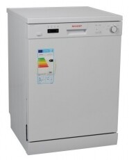 SHARP QW-C13F471W mosogatógép Konyhai termékek - Mosogatógép - Normál (60cm) szabadonálló mosogatógép - 289423