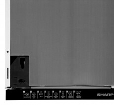 SHARP QWGD53I443XDE beépíthető mosogatógép Konyhai termékek - Mosogatógép - Normál (60cm) beépíthető mosogatógép - 343126