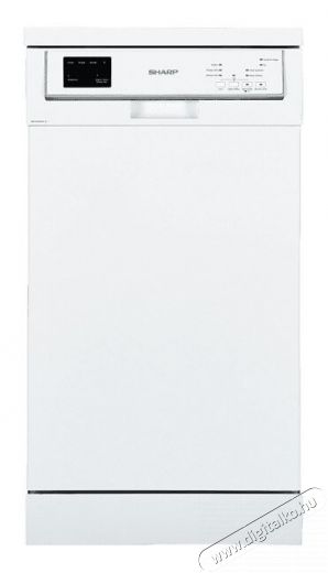 SHARP QWHS24F472WEU KESKENY MOSOGATÓGÉP Konyhai termékek - Mosogatógép - Keskeny (45cm-ig) szabadonálló mosogatógép - 354112