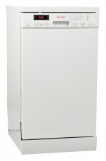 SHARP QWS22F472WEU mosogatógép Konyhai termékek - Mosogatógép - Keskeny (45cm-ig) szabadonálló mosogatógép - 306244