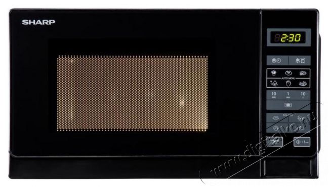 SHARP R242BKW mikrohullámú sütő Konyhai termékek - Mikrohullámú sütő - Mikrohullámú sütő (szabadonálló) - 297029