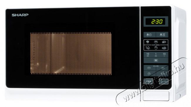 SHARP R242WE mikrohullámú sütő - fehér Konyhai termékek - Mikrohullámú sütő - Mikrohullámú sütő (szabadonálló) - 291446