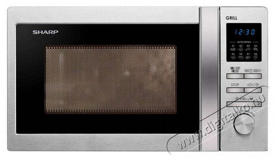 SHARP R622STWE mikrohullámú sütő Konyhai termékek - Mikrohullámú sütő - Mikrohullámú sütő (szabadonálló) - 289608